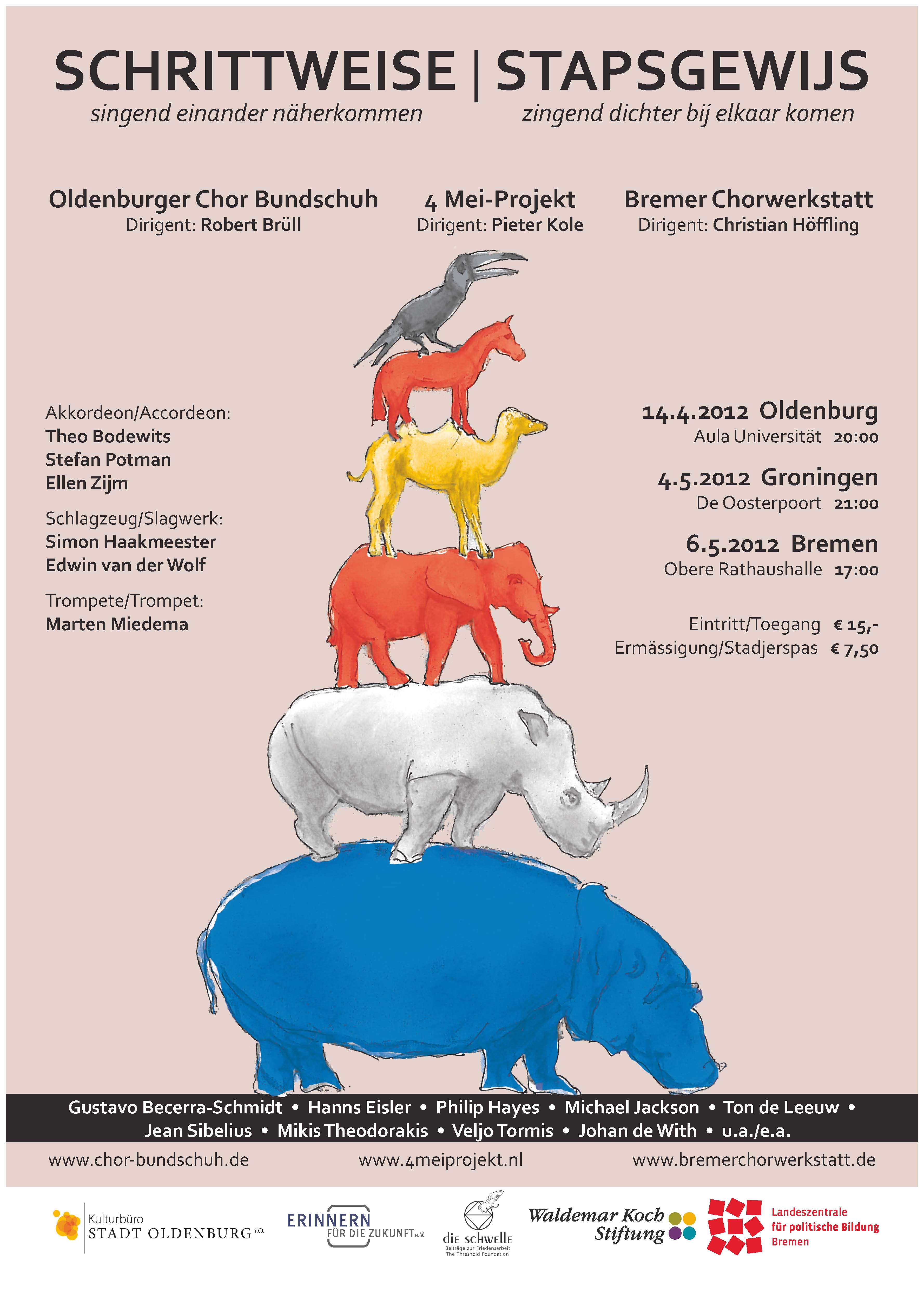 gemeinsames Chorwochenende Oldenburg